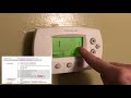 How to program a Honeywell FocusPro TH6000 series thermostat