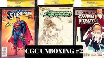 CGC UNBOXING HAUL #2 - SIGNATURE SERIES