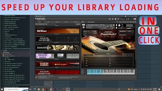 HOW TO LOAD KONTAKT LIBRARIES FASTER IN ONE CLICK IN ANY DAW 2023