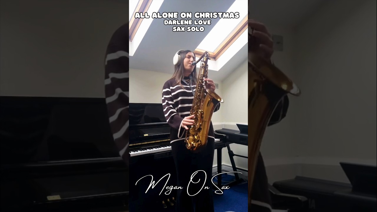 SAX SOLO | All Alone On Christmas ~ Darlene Love | Christmas Song 