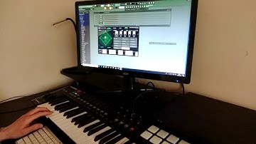 Korg Wavestation (Milpitas), Korg Gadget inside FL Studio, sounds demo.