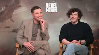 Ed Skrein & Fra Fee talk being a bad guy, sword play and the R Rated version