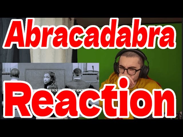 Young Thug - Abracadabra (feat. Travis Scott) [Official Lyric Video] REACTION