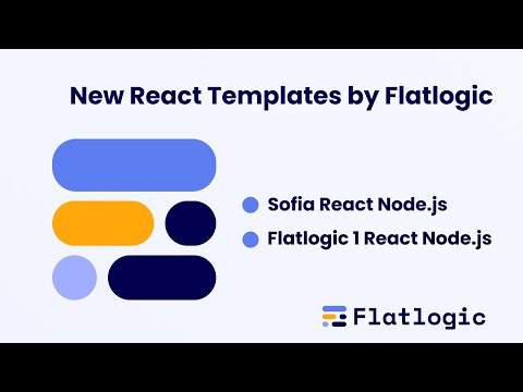 New React Templates by Flatlogic | Sofia React NodeJS, Flatlogic #1[2021]