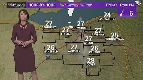 6 p.m. weather forecast January 16, 2019