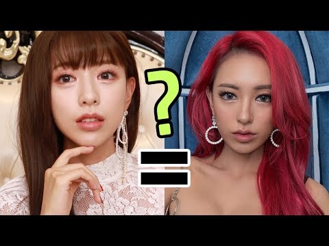 [ENG SUB] <strong>OMG</strong>! 2 <strong>FACE</strong>?! TANNING VS PURE MAKE-UP!