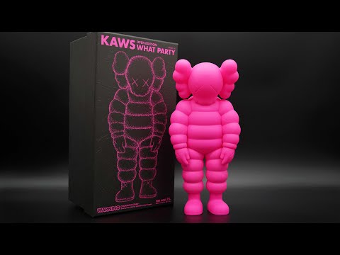 KAWS What Party Pink Open Edition