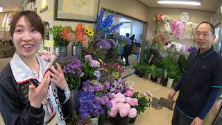 近藤生花店さんへ取材 Youtube
