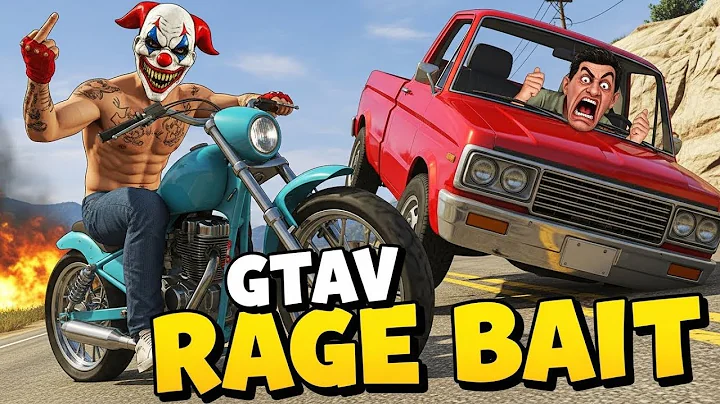 One Bike Kick = INSTANT EXPLOSION 💥 (GTA 5 NPC Trolling & Rage Bait)