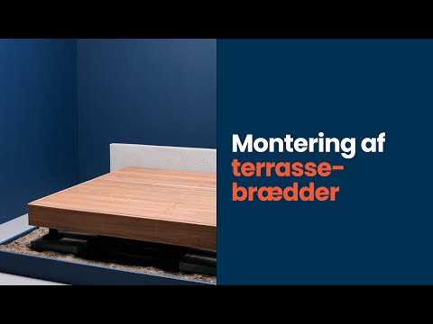 Sådan bygger du en træterrasse - Del 2: Montering af brædder | Silvan