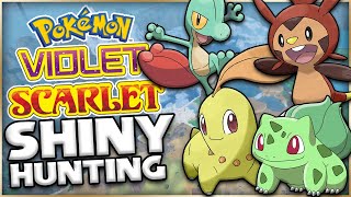 🔴 LIVE: Shiny Hunting Treecko || Hunting Grass Starters || Pokémon Scarlet and Violet #shorts