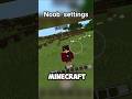 Pro Minecraft pe setting like java edition #minecraft #gaming  #shorts #mcpe