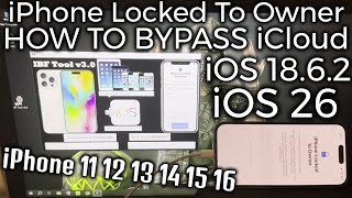 Unlock iPhone Locked to Owner How To Bypass iPhone XR XS 11 12 13 14 15 16