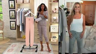 Barefoot Dreams CozyChic Ultra Lite Track Pants on QVC screenshot 4