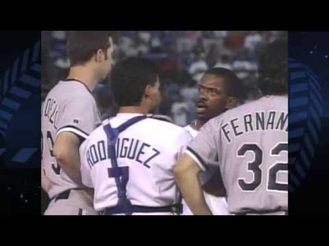 Nolan Ryan and Robin Ventura confrontation. FIGHT 1993