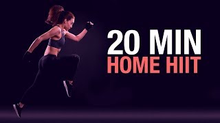 20 Minute HOME HIIT Workout (Simple But HARD!!)