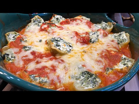 How To Make Spinach-Ricotta Stuffed Shells With Creamy Vodka Sauce | Rachael Ray