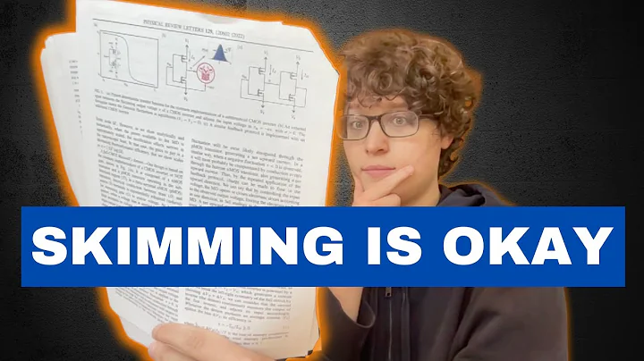 How to Read and UNDERSTAND Research Papers | 3 Pass Technique