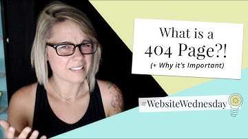 What is a 404 page? (+ why it