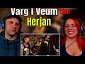 Herjan - Varg i Veum // Live at Rollin Sound | THE WOLF HUNTERZ REACTIONS