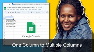 How to split one column into multiple columns in Google Sheets