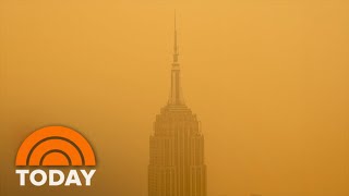 Why the Canadian wildfire smoke turned the sky in NYC orange