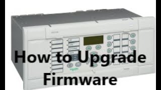 How to upgrade the Firmware of MiCOM Relays - Px40 Download and Calibration Tool.