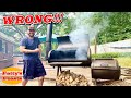 OFFSET SMOKER FIRE MANAGEMENT FOR BEGINNERS | How To Burn A Clean Fire | Fatty&#39;s Feasts