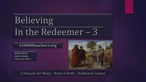 On Trial - Believing in the Redeemer - 3