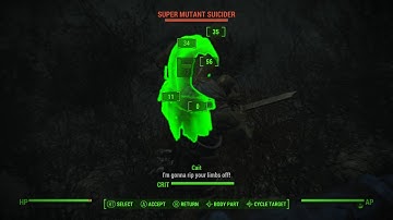 Super Mutant Multi-kill / Fallout 4 / Mini Nuke Explosion