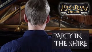 Video thumbnail of "LOTRO Piano | Party in the Shire"
