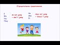 Английский для детей.Present Simple Tense .Настоящее простое время