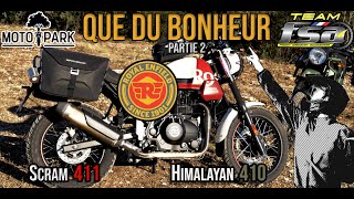 Royal Enfield Himalayan 410 & Scram 411  Essai 2023 que du bonheur! PARTIE 2