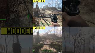 Fallout 4 Vanilla vs 120 Graphics Mod List PC RTX 4080 4K Ultra Graphics Comparison