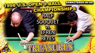 EFREN REYES vs RALF SOUQUET - 1998 US Open 9-Ball Championship