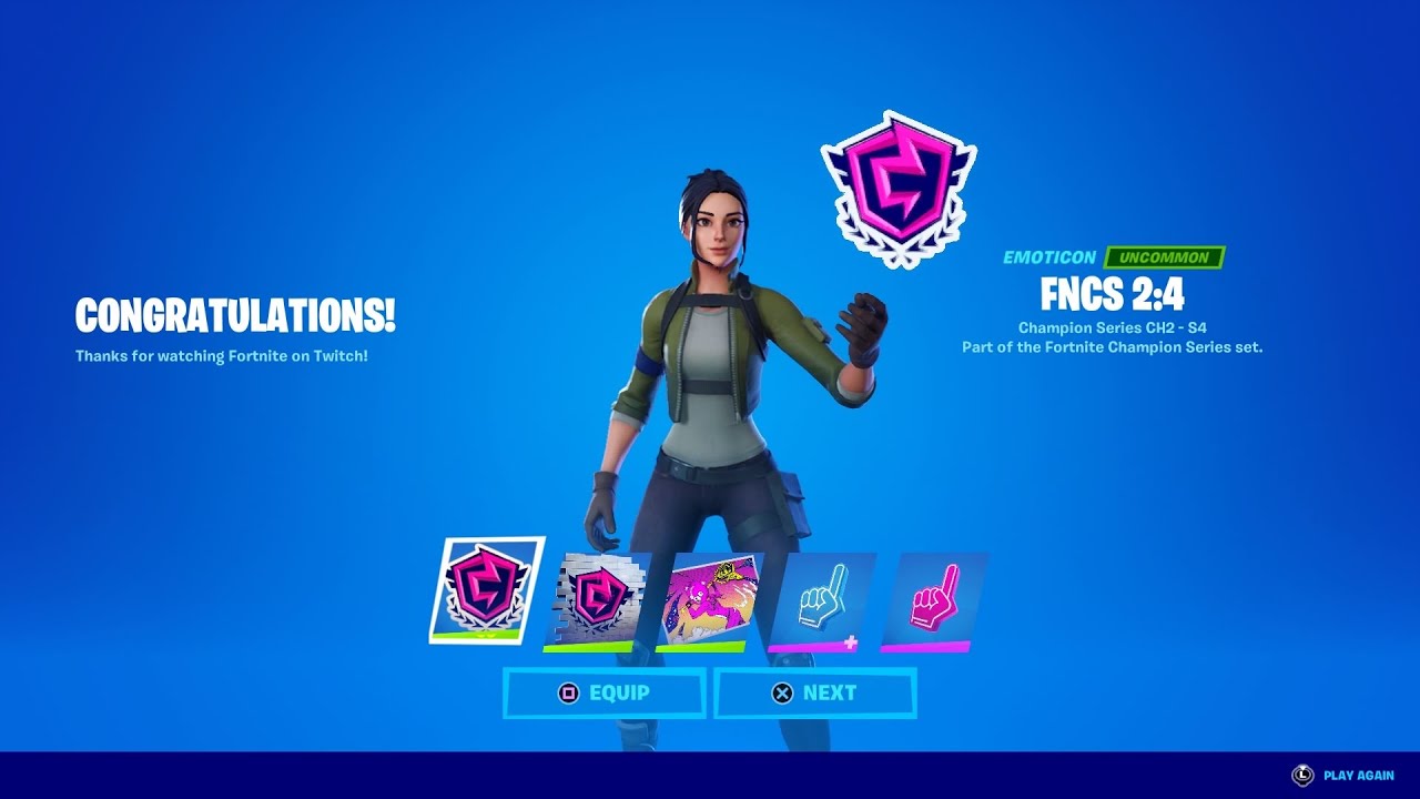 HOW TO GET NEW FNCS REWARDS IN FORTNITE! YouTube