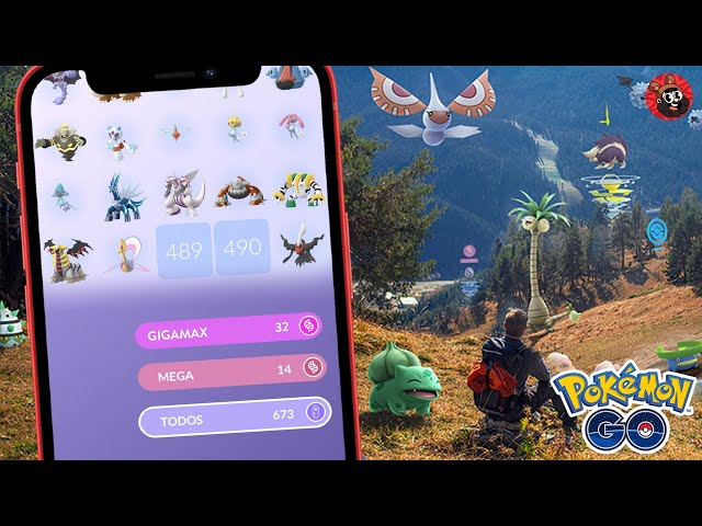 Cuál es el Pokémon 489 y 490?