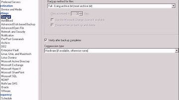 Symantec Backup Exec 2010 VMware Full Backup