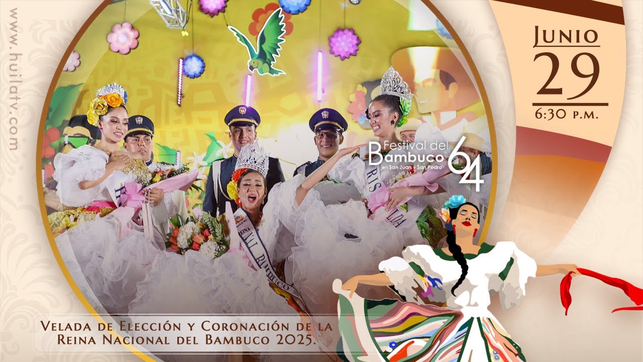 Velada de Elección y Coronación de la Reina Nacional del Bambuco 2025.🎉✨