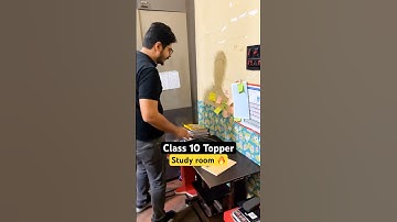 Class 10th TOPPER ka Study Room 🔥