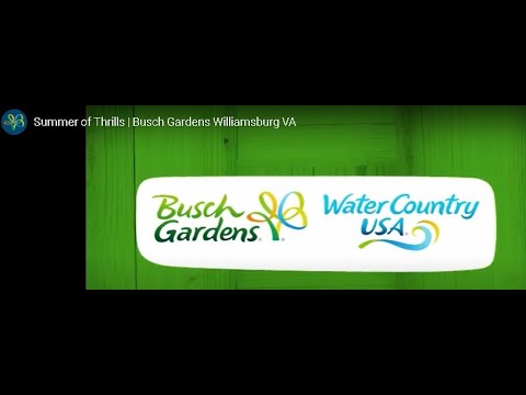 Video: Công viên giải trí Busch Gardens ở Williamsburg, Virginia