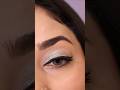 Silver glitter eye makeup tutorial #eyemakeup #partymakeup #makeup #trendingshorts