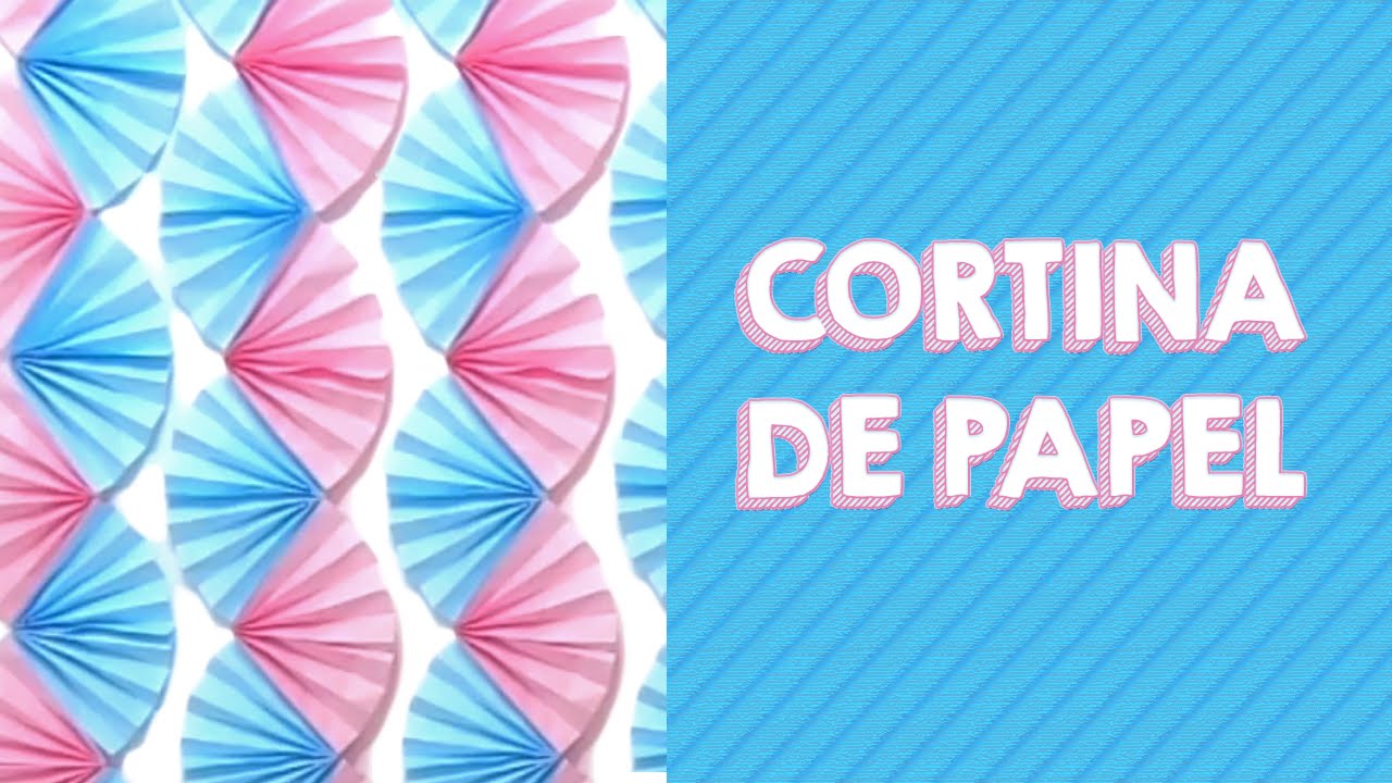 Painel / Cortina de Leques de Papel | DIY - thptnganamst.edu.vn