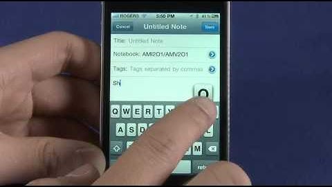 Evernote for iPhone review
