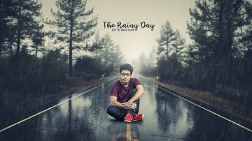 Rainy Day | Photoshop Photo manipulation Tutorial | Photoshop cc