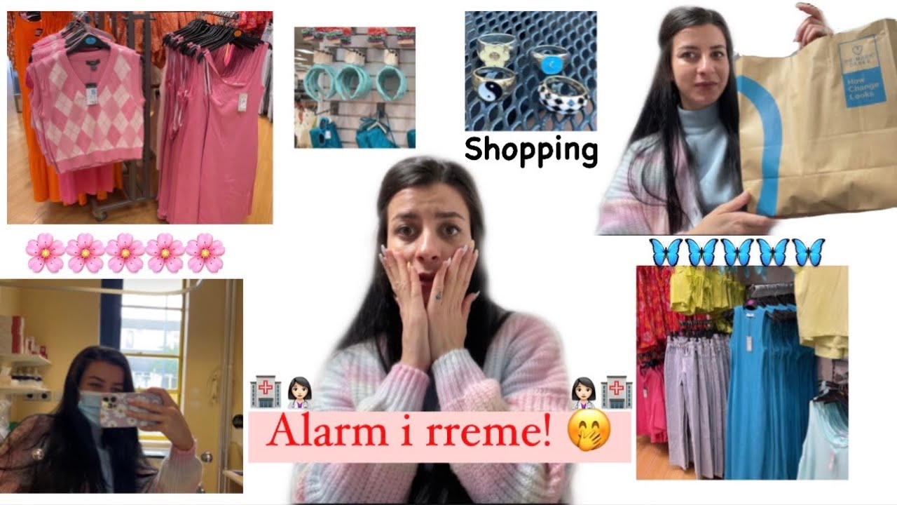 VLOG SHQIP🎥// Vajta ne spital! Cfare me thane doktoret per bebin?😬/ Primark mini haul 🛍