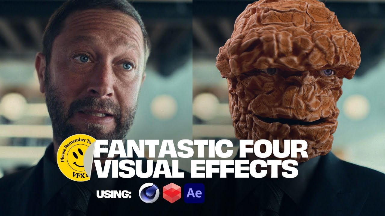 VFX and Chill | Recreate Thing from The Fantastic Four: First Steps ...