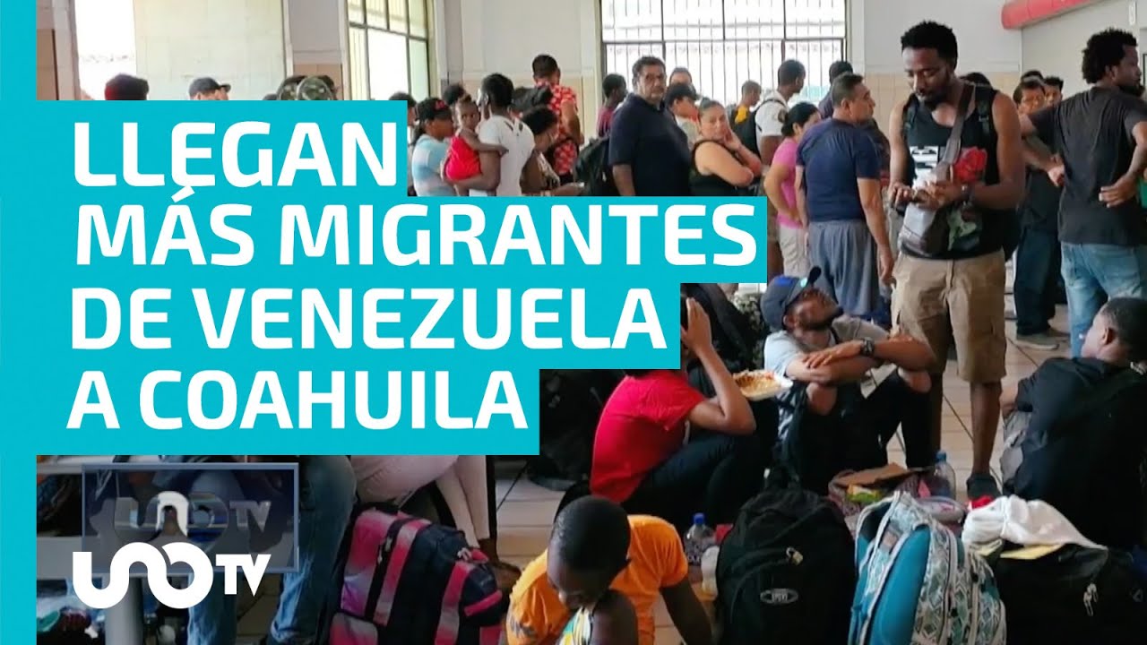 Una nueva ola de migrantes de Venezuela llega a Torreón, Coahuila