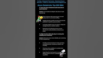 Mastering Azure Databricks Interview Questions Part 38