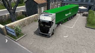 Extremely difficult reverse Truck parking - Euro Truck Simulator 2 screenshot 3